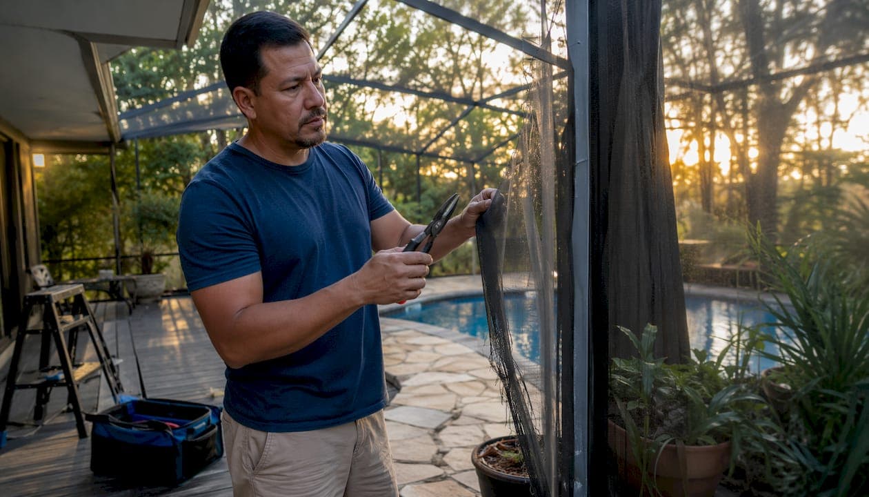 What Causes Pool Screen Mesh Breakdown in 2026