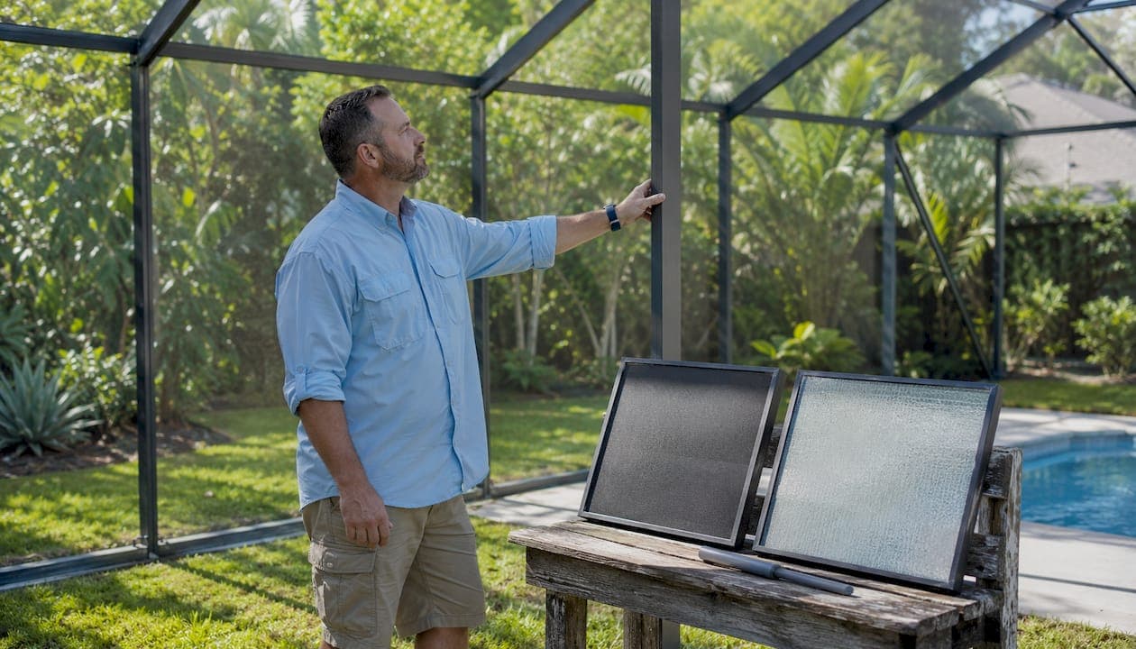 Privacy Screen for Pool Cage: Central Florida Guide