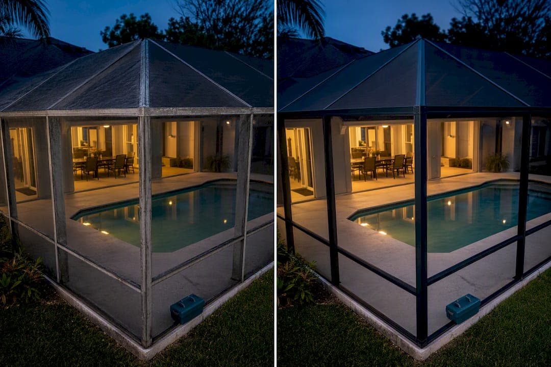 Homeowners: Before and After Pool Cage Restoration Results and Red Flags