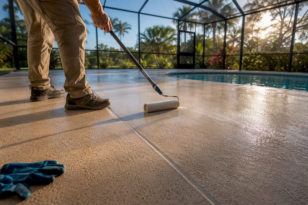 Get 7–10 Years: Masonry Pool Deck Coatings, Joint Checks First