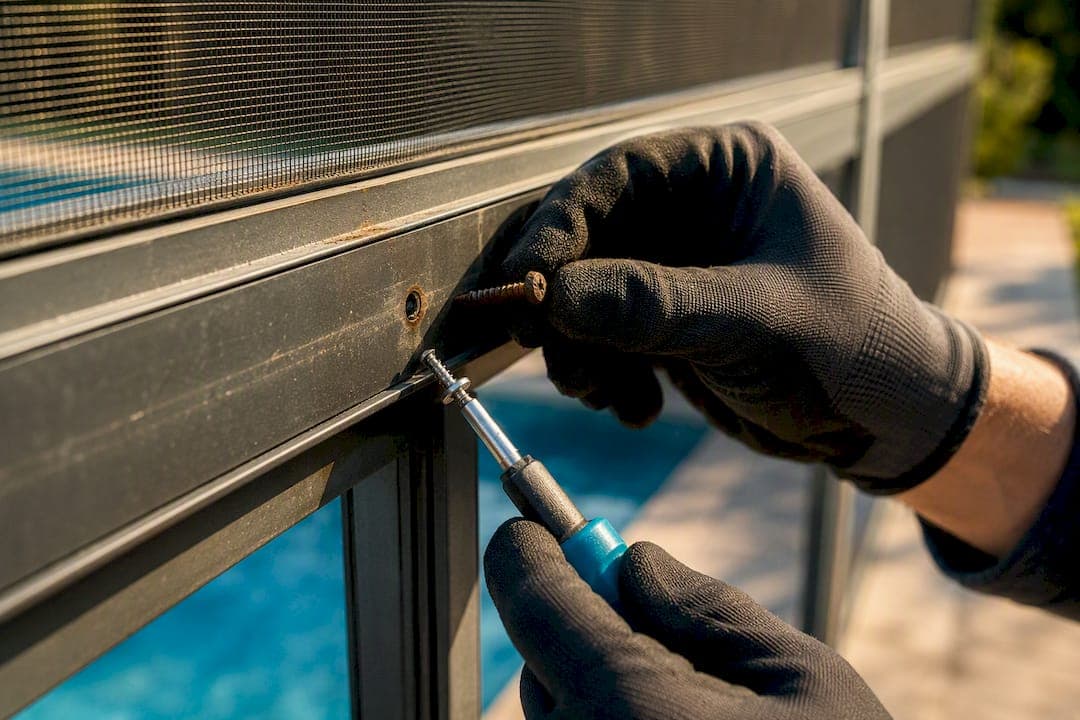 Florida: Use 316 to Fix Rusted Pool Cage Screws in 15–20 Minutes