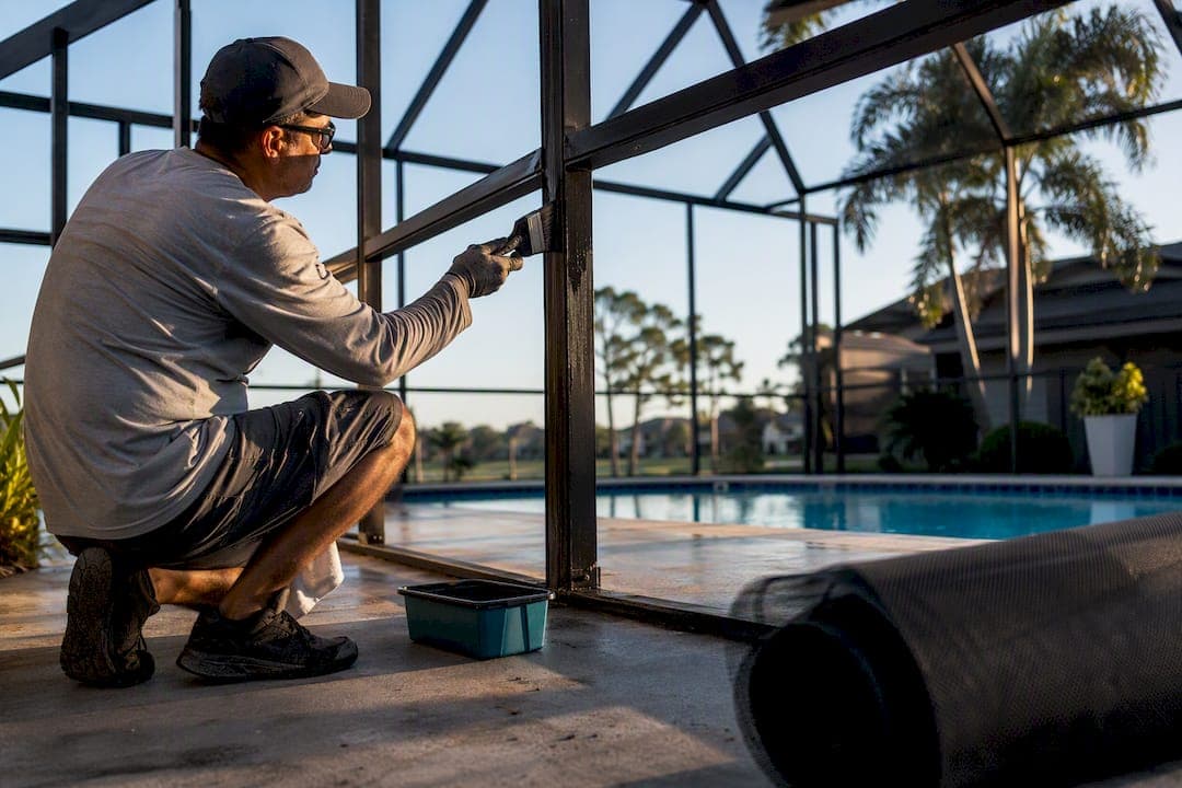 1–2 Weeks: Contractor Ready Paint, Cure, Then Rescreen for Homeowners