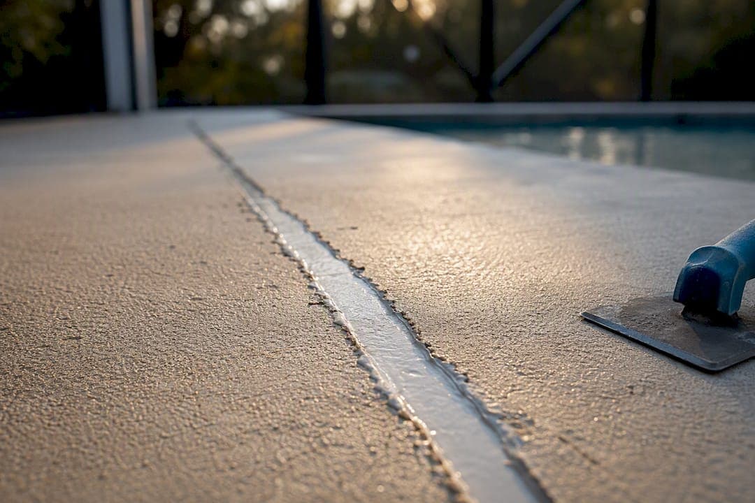 Save Your Paint Job: Fix Pool Deck Cracks, Then Wait 3–5 Days