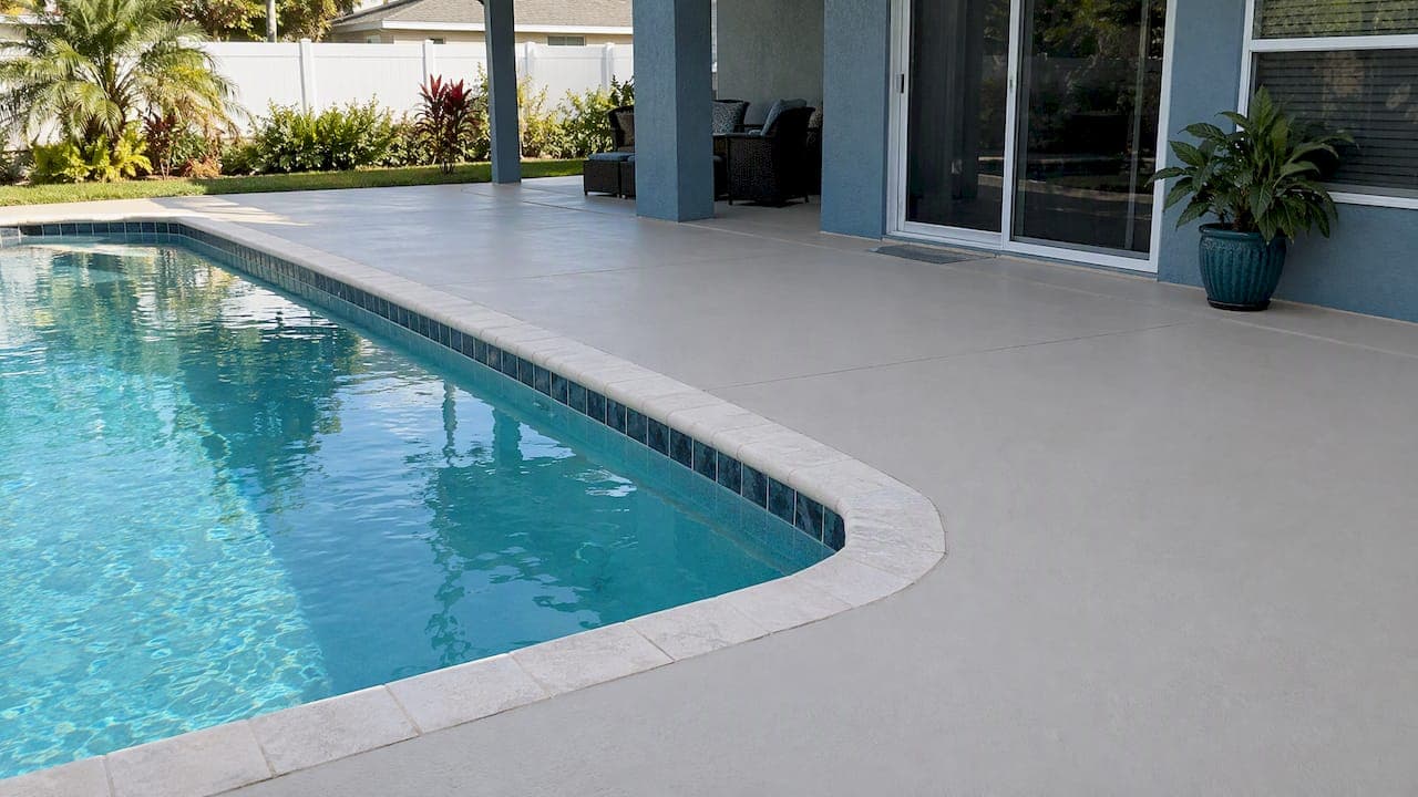 Repaint Your Pool Deck: Protect 48 Dry Hours After the Final Coat